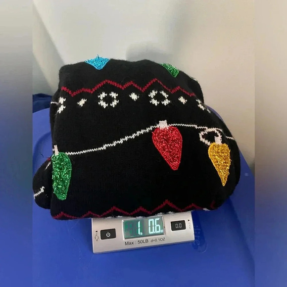 You look ugly today, glitter fairy light Christmas sweater size extra large B2 - Picture 5 of 9
